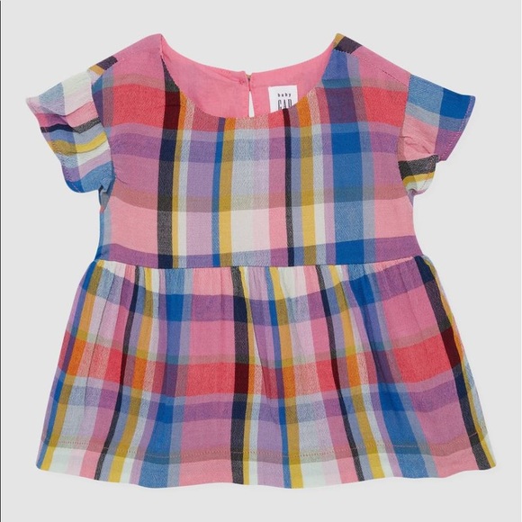 GAP Other - Baby gap girl’s 3t short sleeve blouse.